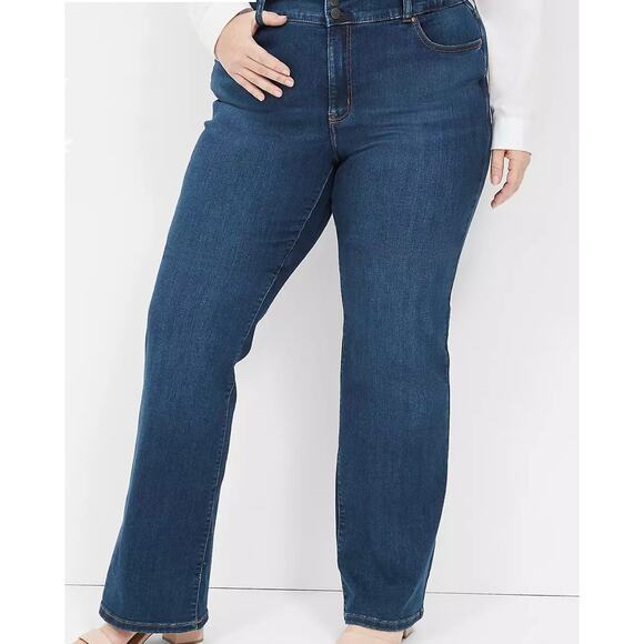 Lane Bryant Tighter Tummy Fit High-Rise Boot Jean - Size 26 Regular *** - Picture 1 of 8